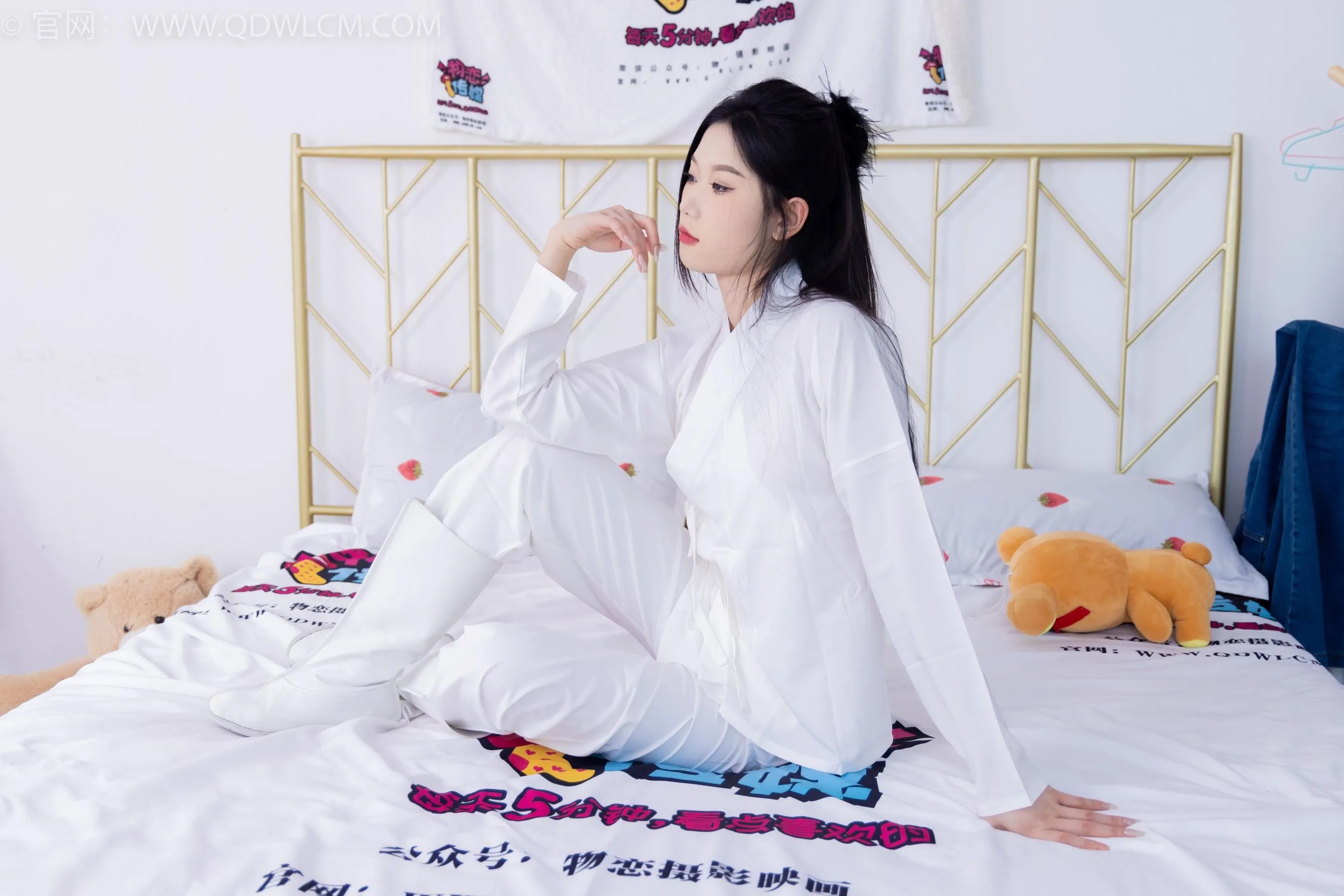 物恋传媒 NO.1586 小竹-纯白小仙女 [187P]插图9